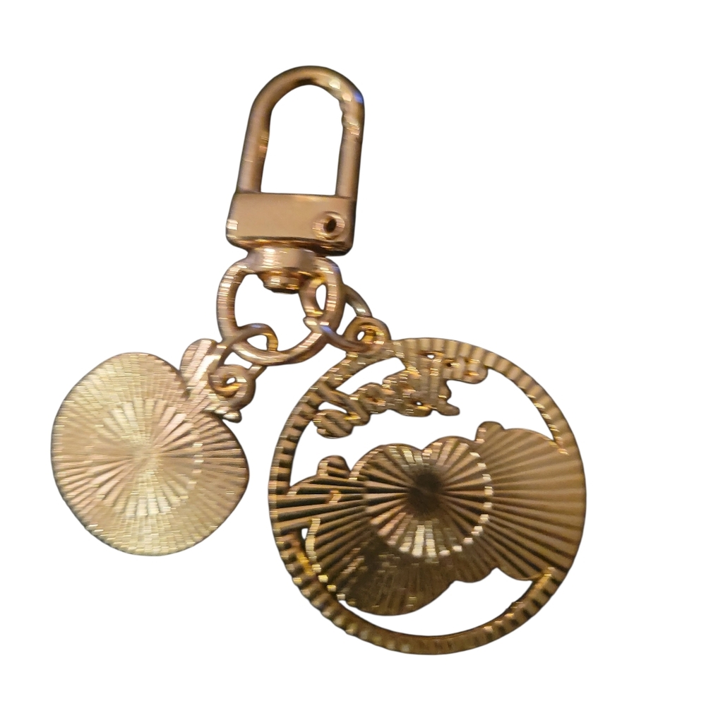 Apple Keychain/Bag Charm/Zip Pull - Picture 2 of 5